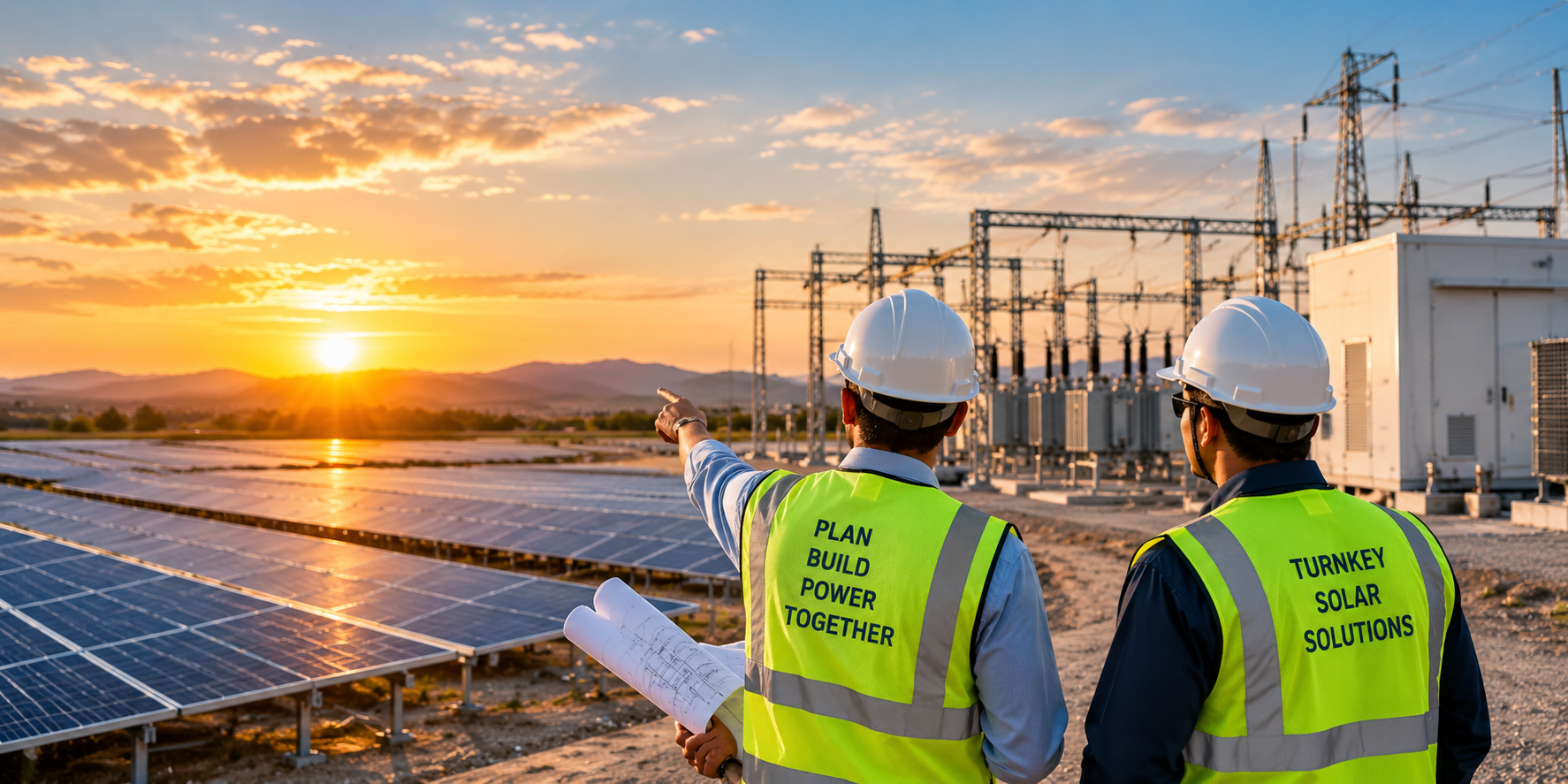 Turnkey solar EPC project